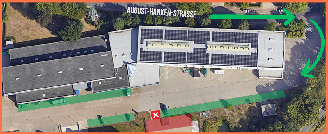 Parkplatz Oldenbyte LAN 2025